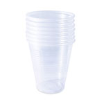 Plastifar Plastic Cold Cups, 12 oz, Translucent, 1,000/Carton view 3