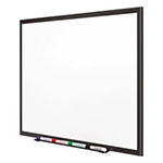 Quartet® Classic Porcelain Magnetic Whiteboard, 36 x 24, Black Aluminum Frame view 2