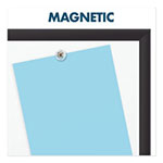 Quartet® Classic Porcelain Magnetic Whiteboard, 36 x 24, Black Aluminum Frame view 5
