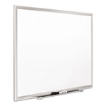 Quartet® Classic Series Porcelain Magnetic Board, 60 x 36, White, Silver Aluminum Frame view 5