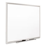 Quartet® Classic Series Porcelain Magnetic Board, 72 x 48, White, Silver Aluminum Frame view 4