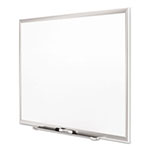 Quartet® Classic Series Porcelain Magnetic Board, 72 x 48, White, Silver Aluminum Frame view 5