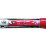 Quartet® EnduraGlide Dry Erase Marker, Broad Chisel Tip, Red, Dozen view 1