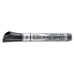 Quartet® Premium Glass Board Dry Erase Marker, Broad Bullet Tip, Black, Dozen view 2