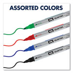 Quartet® Premium Glass Board Dry Erase Marker, Fine Bullet Tip, Assorted Colors, 4/Pack view 4