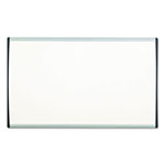Quartet® Magnetic Dry-Erase Board, Steel, 11 x 14, White Surface, Silver Aluminum Frame view 1