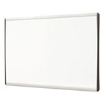 Quartet® Magnetic Dry-Erase Board, Steel, 11 x 14, White Surface, Silver Aluminum Frame view 4