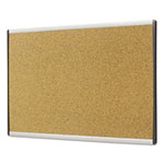 Quartet® ARC Frame Cork Cubicle Board, 18 x 30, Tan, Aluminum Frame view 1