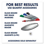 Quartet® Infinity Glass Marker Board, Frosted, 72 x 48 view 3