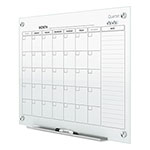 Quartet® Infinity Magnetic Glass Calendar Board, 36 x 24 view 2