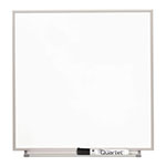Quartet® Matrix Magnetic Boards, Painted Steel, 16 x 16, White, Aluminum Frame view 2