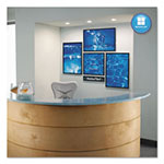 Quartet® Matrix Magnetic Boards, Painted Steel, 16 x 16, White, Aluminum Frame view 4