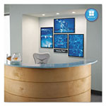 Quartet® Matrix Magnetic Boards, Painted Steel, 23 x 16, White, Aluminum Frame view 4