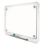 Quartet® iQ Total Erase Board, 11 x 7, White, Clear Frame view 3