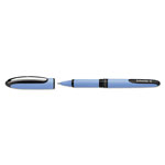Schneider One Hybrid N Roller Ball Pen, Stick, Fine 0.5 mm, Black Ink, Blue Barrel, 10/Box view 3