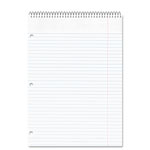 National Brand Porta-Desk Wirebound Notepads, Medium/College Rule, Randomly Assorted Cover Colors, 80 White 8.5 x 11.5 Sheets view 2