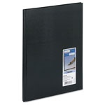 Blueline Executive Notebook with Ribbon Bookmark, 1-Subject, Medium/College Rule, Black Cover, (75) 10.75 x 8.5 Sheets view 3