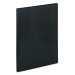 Blueline Executive Notebook with Ribbon Bookmark, 1-Subject, Medium/College Rule, Black Cover, (75) 10.75 x 8.5 Sheets view 4