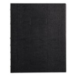 Blueline MiracleBind Notebook, 1-Subject, Medium/College Rule, Black Cover, (75) 9.25 x 7.25 Sheets view 1