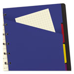 Rediform Notebook, 1-Subject, Medium/College Rule, Black Cover, (112) 8.25 x 5.81 Sheets view 4