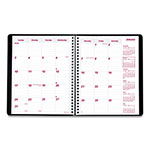 Brownline Essential Collection 14-Month Ruled Monthly Planner, 8.88 x 7.13, Black Cover, 14-Month (Dec to Jan): 2023 to 2025 view 1