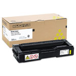Ricoh 406347 Toner, 2500 Page-Yield, Yellow view 1