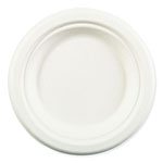 Amercare Bagasse PFAS-Free Dinnerware, Plate, 6