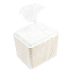Amercare Bagasse PFAS-Free Food Tray, 5-Compartment, 8.26 x 10.23 x 0.94, White, Bamboo/Sugarcane, 500/Carton view 1