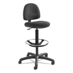 Safco Precision Extended-Height Swivel Stool with Adjustable Footring, 33