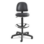 Safco Precision Extended-Height Swivel Stool with Adjustable Footring, 33