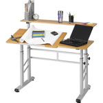 Safco Split Level Drafting Table, 47 1/4" x 29 3/4" x 37 1/4" view 1