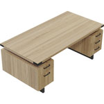 Safco Desk Top, Box 1/2, W/Modesty Panel, 72