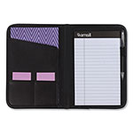 Samsill Professional Padfolio, 3/4w x 9 1/4h, Open Style, Black view 2