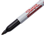 Sharpie® Industrial Permanent Marker, Fine Bullet Tip, Black, Dozen view 2