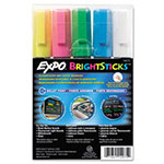 Expo® Bright Sticks, Medium Bullet Tip, Assorted Colors, 5/Set view 1