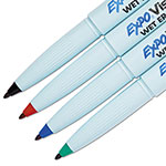 Expo® Vis-à-Vis Wet Erase Marker, Fine Bullet Tip, Assorted Colors, 4/Set view 4