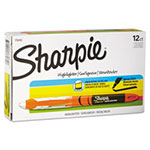 Sharpie® Liquid Pen Style Highlighters, Chisel Tip, Fluorescent Orange, Dozen view 1