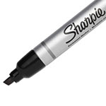 Sharpie® Durable Metal Barrel Permanent Marker, Broad Chisel Tip, Black view 3
