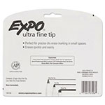 Expo® Low-Odor Dry-Erase Marker, Extra-Fine Needle Tip, Assorted Colors, 8/Set view 3