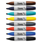 Sharpie® Chisel Tip Permanent Marker, Medium, Assorted Fashion, 8/Pack view 2