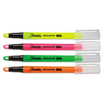 Sharpie® Clearview Pen-Style Highlighter, Chisel Tip, Assorted Colors, 4/Pack view 4