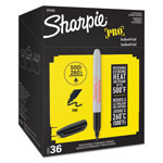 Sharpie® Industrial Permanent Marker, Fine Bullet Tip, Black orginal image