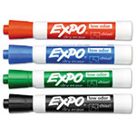 Expo® Low-Odor Dry Erase Marker Office Pack, Broad Chisel Tip, Assorted Colors, 192/Pack view 1