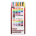 Sharpie® Permanent Markers Ultimate Collection, Assorted Tips, Assorted Colors, 45/Pack view 2
