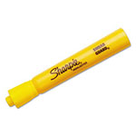 Sharpie® Tank Style Highlighters, Chisel Tip, Yellow, Dozen view 3