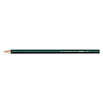 Prismacolor Scholar Graphite Pencil Set, 2 mm, Assorted Lead Hardness Ratings, Black Lead, Dark Green Barrel, 4/Set view 1