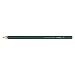 Prismacolor Scholar Graphite Pencil Set, 2 mm, Assorted Lead Hardness Ratings, Black Lead, Dark Green Barrel, 4/Set view 2