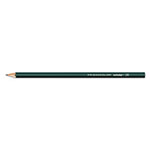 Prismacolor Scholar Graphite Pencil Set, 2 mm, Assorted Lead Hardness Ratings, Black Lead, Dark Green Barrel, 4/Set view 4