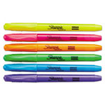 Sharpie® Pocket Style Highlighters, Chisel Tip, Assorted Colors, Dozen view 2