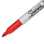 Sharpie® Fine Tip Permanent Marker, Red, Dozen view 1